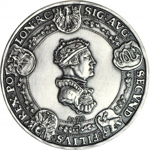 Zygmunt Stary, Talar koronny 1533, Kopia 28gram, SREBRO 925