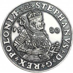 Stefan Batory, Talar koronny 1580 Kopia 28gram, SREBRO 925