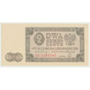 2 gold 1948, ser. BR