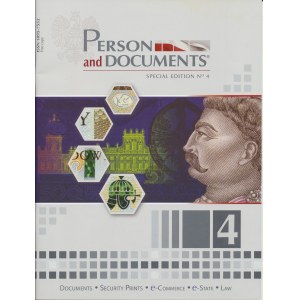 PWPW - Persons and Documents Special Edition nr 4 z banknotami: 64, Szachy i płk. Ignacy Matuszewski