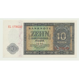 Niemcy, DDR, 10 marek 1948, ser. EL