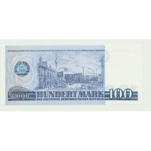 Niemcy, DDR, 100 marek 1975 ser. AJ