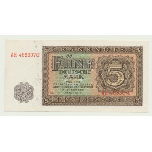 Niemcy, DDR, 5 marek 1948, ser. AH