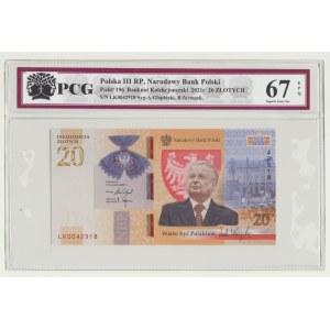 20 Gold 2021, Lech Kaczynski, ser. LK0042918