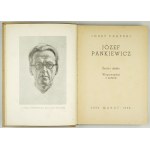 CZAPSKI J. - Józef Pankiewicz. 1936. jedna z nejlepších monografií umělcova díla.