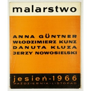 BWA. Malarstwo: A. Güntner, W. Kunz, D. Kluza, J. Nowosielski. 1966.