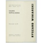 Galeria Współczesna. Ryszard Winiarski. 1970.