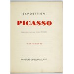 Katalog Picassovy pařížské výstavy z roku 1932.