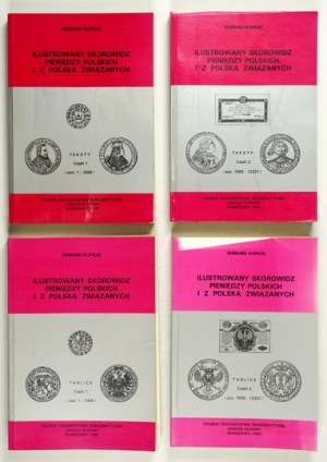 E. Kropicki - Illustrated index of Polish money in 4 volumes. 1995.
