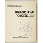 KULIKOWSKI S. – Malarstwo polskie. 1908. W oprawie wyd. J. Recmanika
