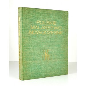 POLSKIE malarstwo nowoczesne. 50 reprod. barwnych. 1935.