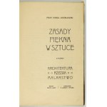 Wróblewski K. - Zasady piękna w sztuce. 1904. Opr. półskórkowa.