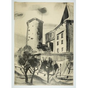 BRZESKI Janusz Maria (1907-1957) - Wieża Senatorska na Wawelu.