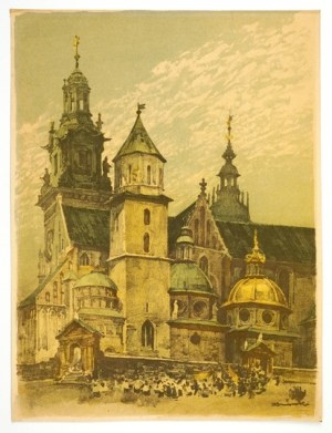 GUMOWSKI Jan (1883-1946) - Cathedral.