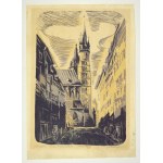 RACZYŃSKI Stanisław (1903-1982) - Kraków. Ulica Floriańska.