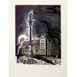 RASSALSKI S. - Zabytki Warszawy. Teka 8 drzeworytów. 1960