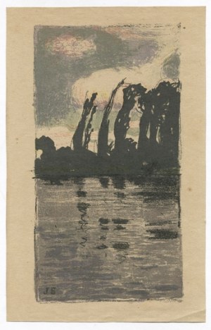 STANISŁAWSKI Jan (1860-1907) - Poplars.