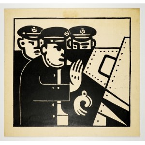 WAŁACH Stanisław (1919-1983) - W marynarskiej szkole.