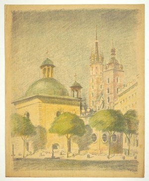 WOJNARSKI Jan (1879-1937) - Kościół św. Wojciecha.