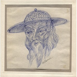 CHOMICZ Witold (1910-1984) - Mandarin. Pen drawing.