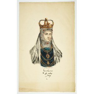 [BARBARA Radziwiłłówna]. Ur: 1522. Zaśl: 1547 +1551.