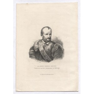 [RADZIWIL Charles Lord Lover]. Le Prince Charles Radziwil d'après une eau-...