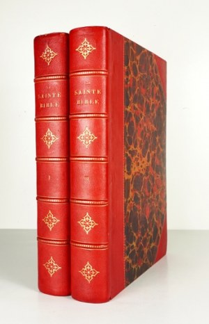 First edition of the Bible with illustrations by Gustave Doré. 1866.