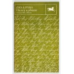 LIPSKA Ewa - Selected works. 1986. dedication by the author.