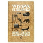 W. Szymborska - Nowe lektury nadobowiązkowe. 2002. Dedykacja autorki.