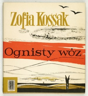KOSSAK Zofia - The fiery carriage. 1963 Signature of the author.