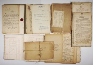 Dokumenty (ok. 590 szt.) Hotelu Pollera w Krakowie z l. 1834-1902