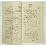 Dokumenty (ok. 590 szt.) Hotelu Pollera w Krakowie z l. 1834-1902