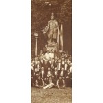 [KRAKOW - Kurk Fraternity - group photograph]. [not after 1931?] Photograph form. 29x39 cm on oryg....