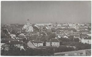 [WILNO - fotografie widokowe]. [nie przed 1925]. Zestaw 4 fotografii pocztówkowych form. ca 8,5x13,5 cm,...