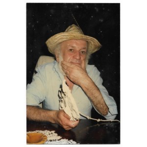 [SKRZYNECKI Piotr - fotografia portretowa, sytuacyjna]. [l. 70./80. XX w.]. Fotografia barwna form. 15,1x10,...