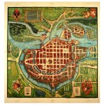 [WROCŁAW]. Bresslaw. Plan barwny. 1929.