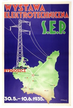 SKRZYPCZAK P. A. - Wystawa Elektrotechniczna S. E. P. 1935.
