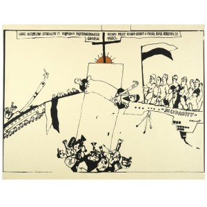 CZECZOT Andrzej - Obraz historyczno-symboliczny p.t. Podpisanie międzynarodowego układu między polskim rządem a polską k...