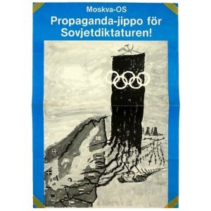 MOSKWA-OS. Propaganda-jippo för Sovjetdiktaturen! 1980.