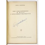 JANOWSKA Zofia - Lobaczewski's ideas in the struggle against idealism in mathematics. Warsaw 1953; PWN. 8, s. 87, [1]....