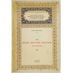 Benis A. G. - Une mission militaire polonaise en Égypte. [T. 1-2]. Kair 1938.