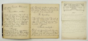 [PROVISIONS, manuscript]. A notebook of handwritten recipes from the years of World War I.