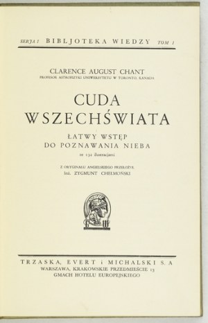BIBLJOTEKA Wiedzy. Vol. 1-15, 17-25. Warsaw 1931-1936. Trzaska, Evert and Michalski. 8. opr. oryg....