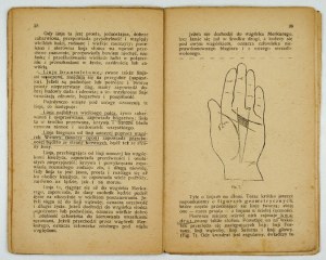 KOZIELSKI Piotr - Chirognomja i chiromancja. A study of the hand. With illustrations. 2nd ed. Lvov-Warsaw-Poznan [ca 1922]....