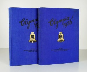 [OLYMPICS 1936]. Die Olympischen Spiele 1936 in Berlin und Garmisch-Partenkirchen. Bd. 1-2. Hamburg 1936....
