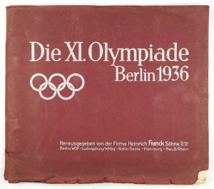 [OLYMPICS 1936]. Die XI. Olympiade Berlin 1936. berlin [et al] [1936]. H. Franck Söhne Company. 4 podł., p. [8],...