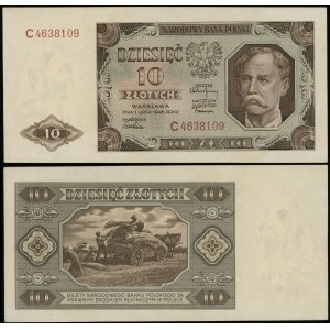 Polska, 10 złotych, 1.07.1948