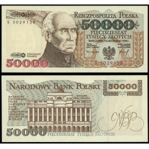 Polska, 50.000 złotych, 16.11.1993