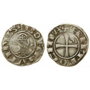 Krzyżowcy, denar, 1225-1250, Antiochia