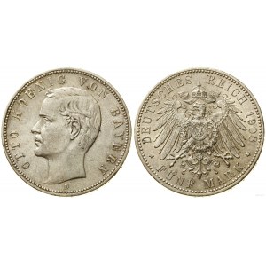Germany, 5 marks, 1908 D, Munich